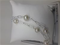 Bracciale Miluna Donna I Gioielli Di Miss Italia in Argento Perla PBR3314A - PBR3314A